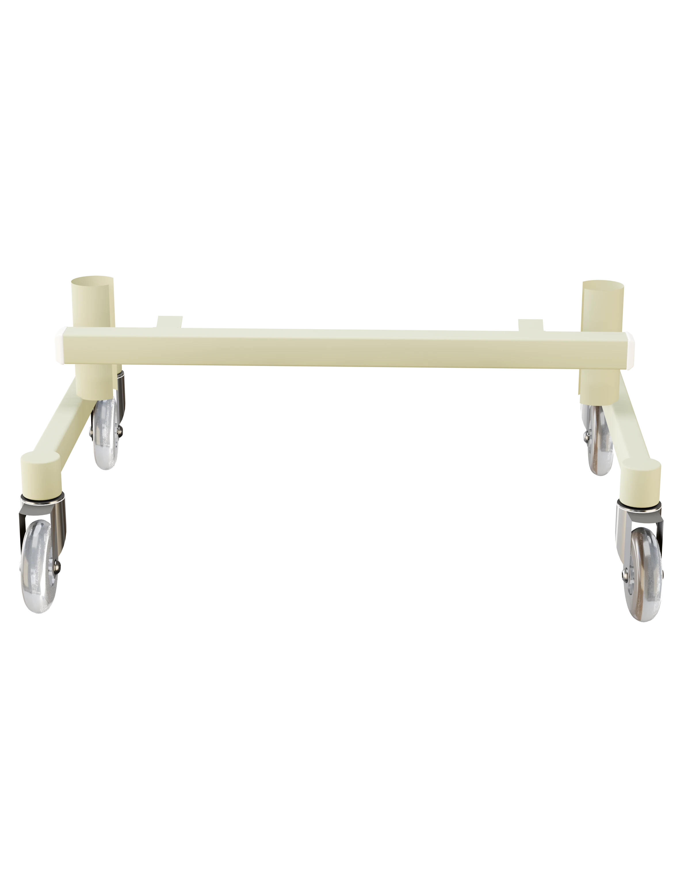 Suporte de chão com rodinhas Bege